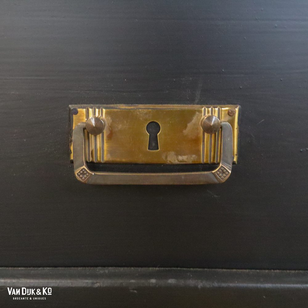 Zwarte eendeurs kast - Afbeelding 8
