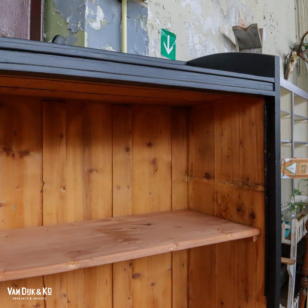 Zwarte eendeurs kast - Afbeelding 5