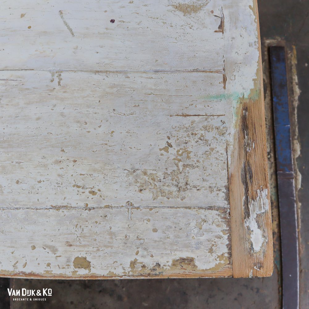 Houten tafel met uitschuifbare plank - Afbeelding 10