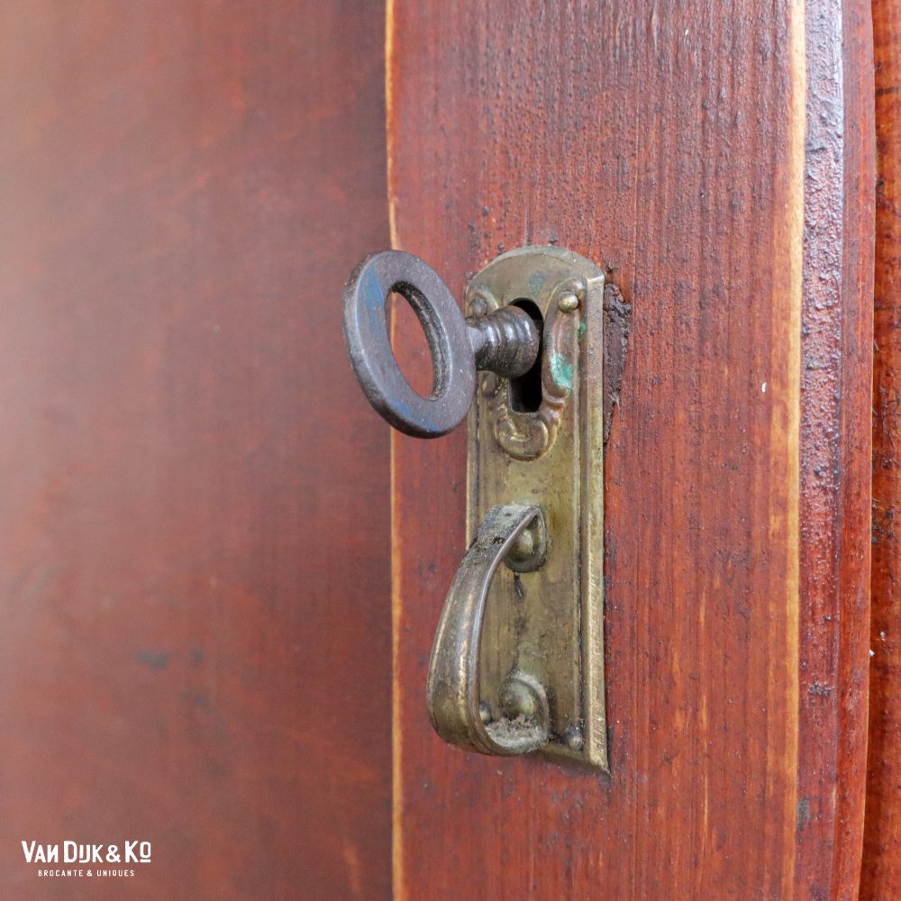 Brocante houten kastje - Afbeelding 6