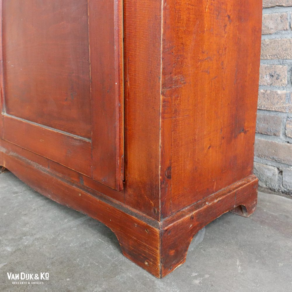 Brocante houten kastje - Afbeelding 7