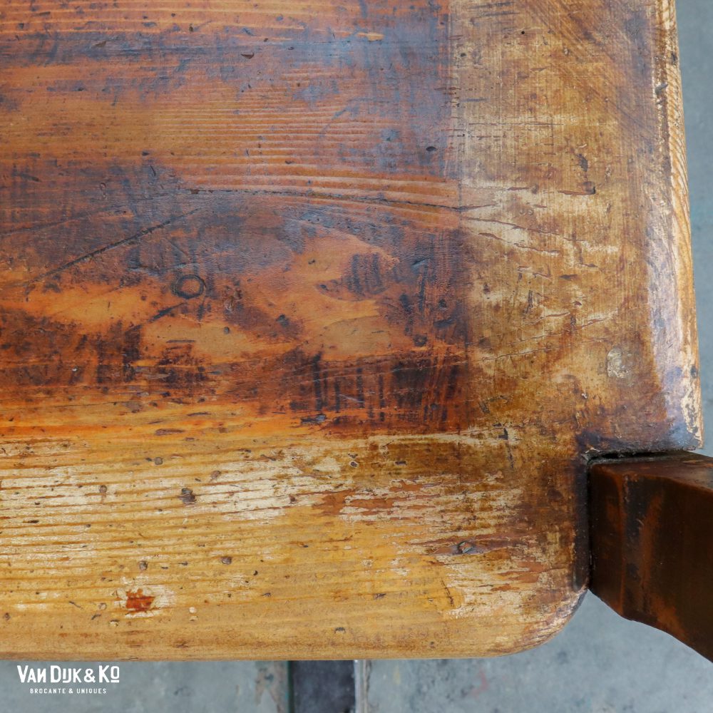 Houten bank met lade - Afbeelding 9