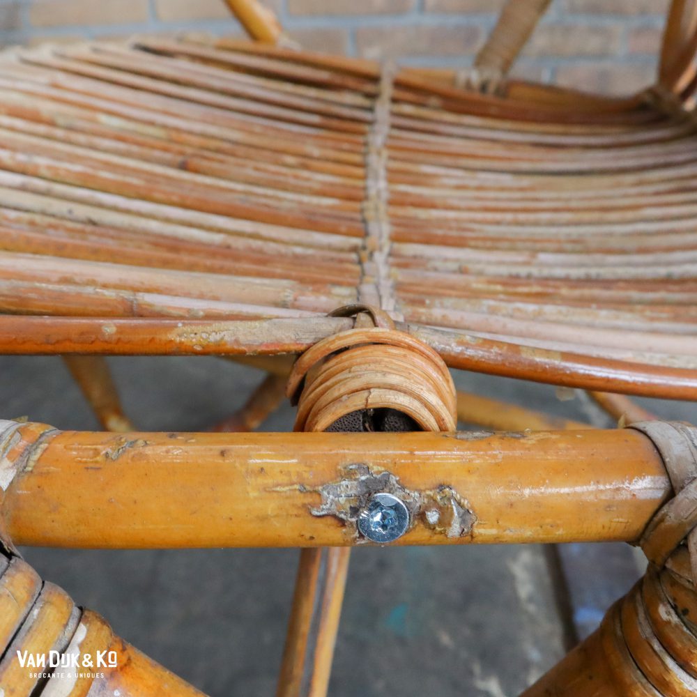 Vintage Rotan stoel - Afbeelding 11