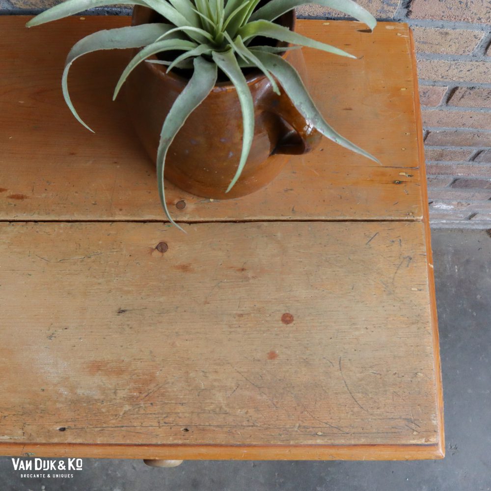 Brocante houten kastje - Afbeelding 7