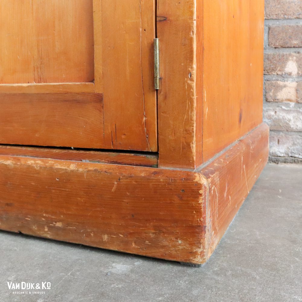 Brocante houten kastje - Afbeelding 8