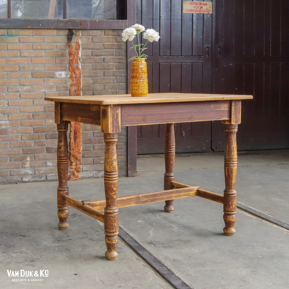 brocante houten tafel