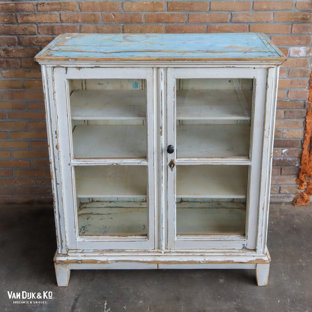 Brocante vitrinekastje - Afbeelding 3