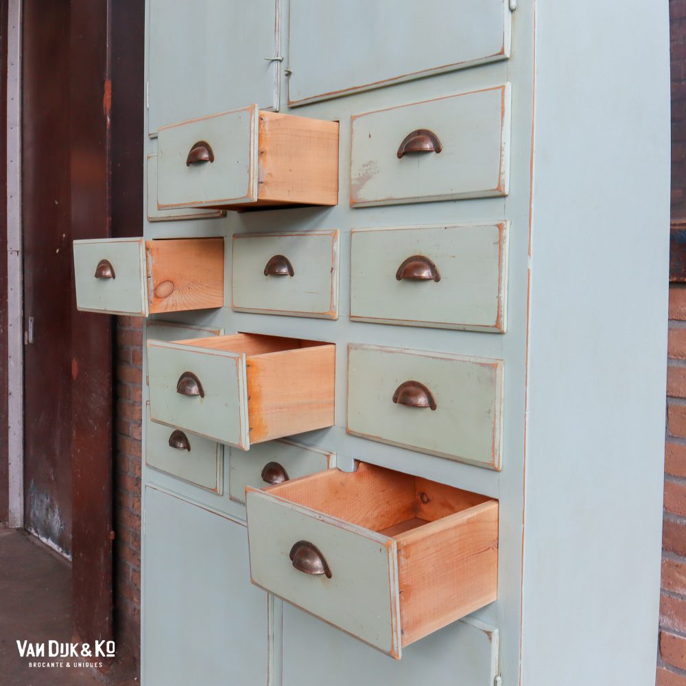 Mintgroene kast - Afbeelding 4