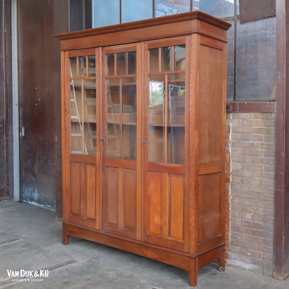 Vintage schoolkast - Afbeelding 2