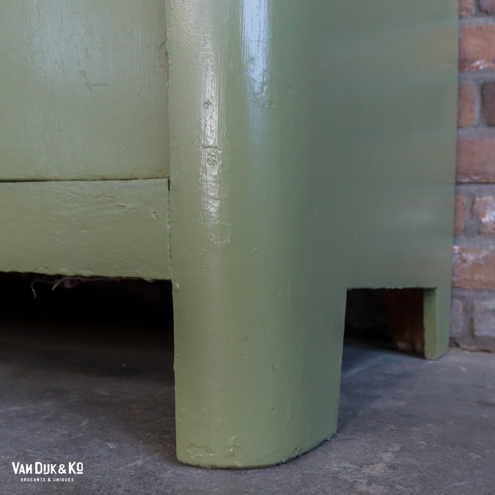Groene vitrinekast - Afbeelding 8