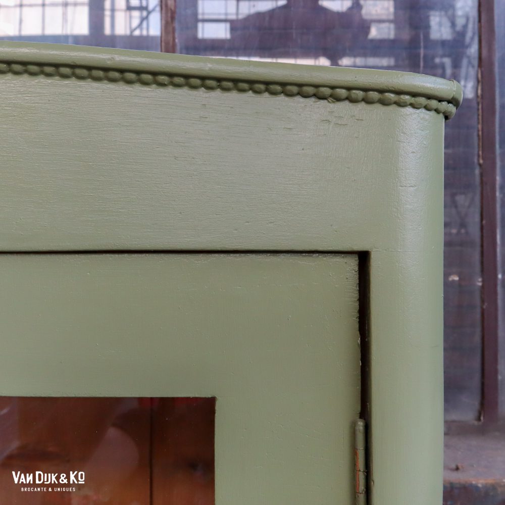 Groene vitrinekast - Afbeelding 5