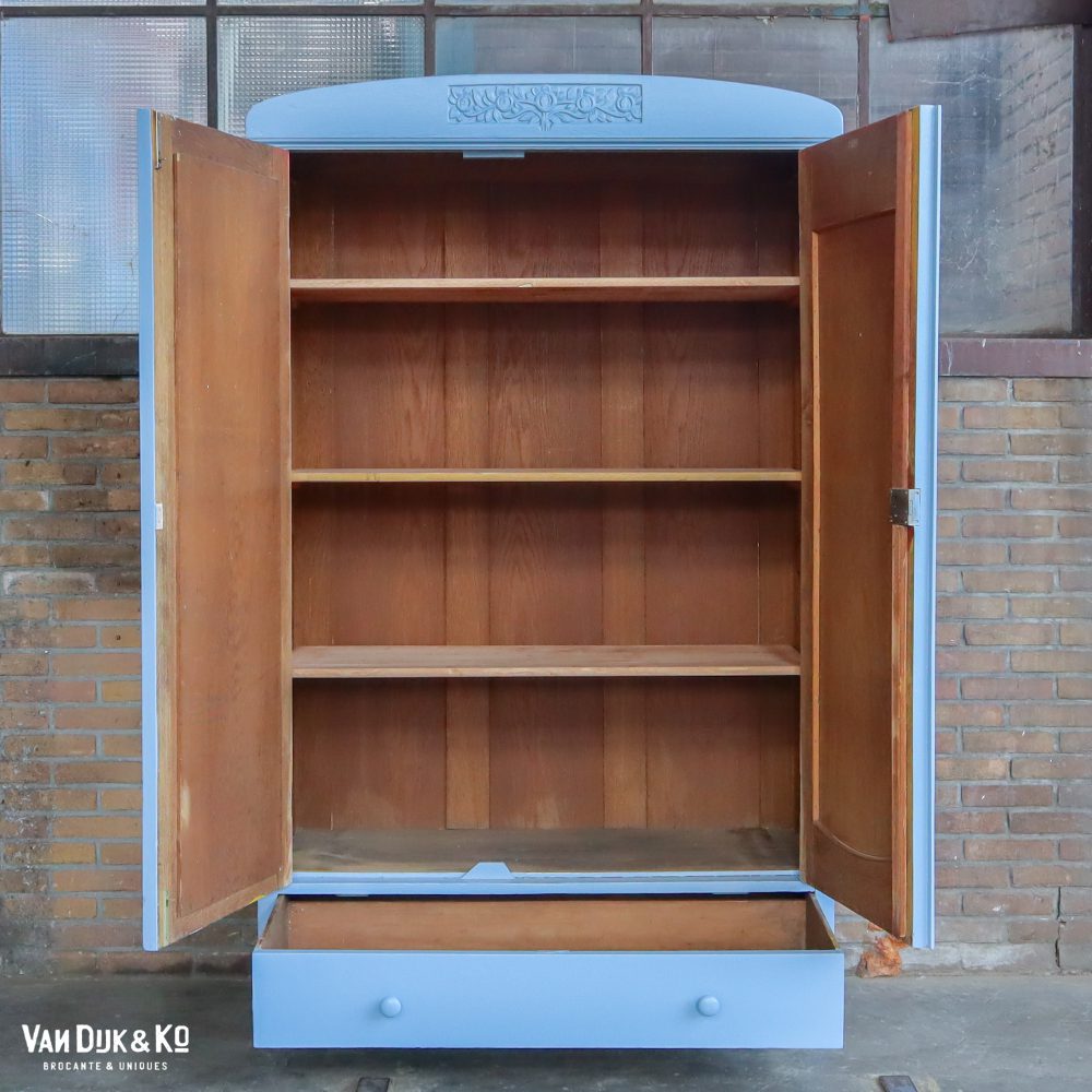 Brocante kledingkast - Afbeelding 3