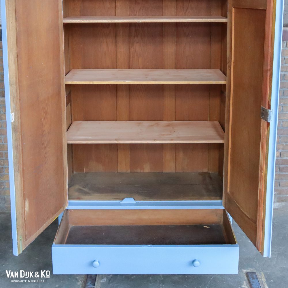Brocante kledingkast - Afbeelding 4