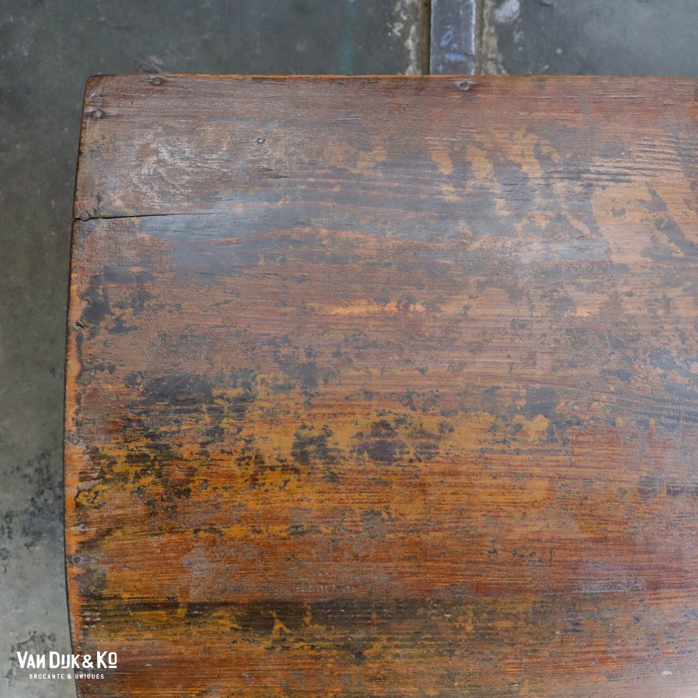 Brocante houten kist - Afbeelding 8
