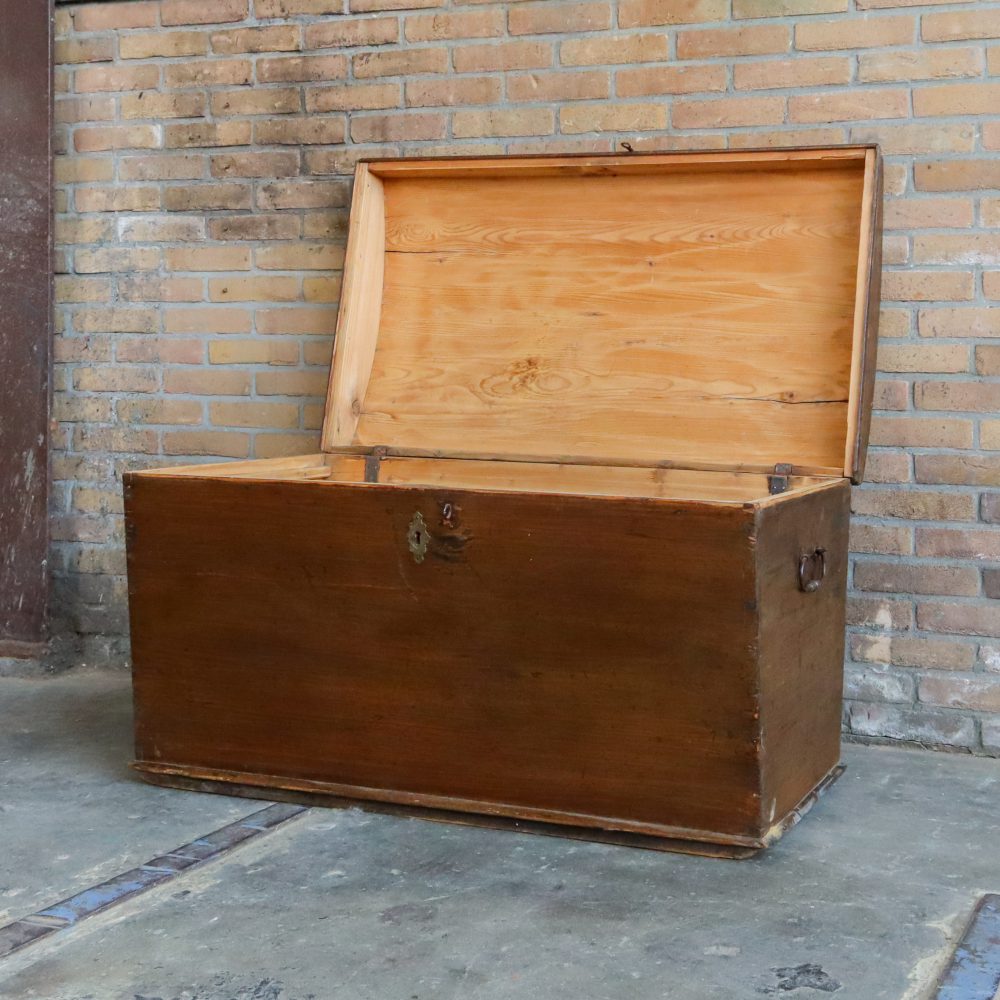 Brocante houten kist