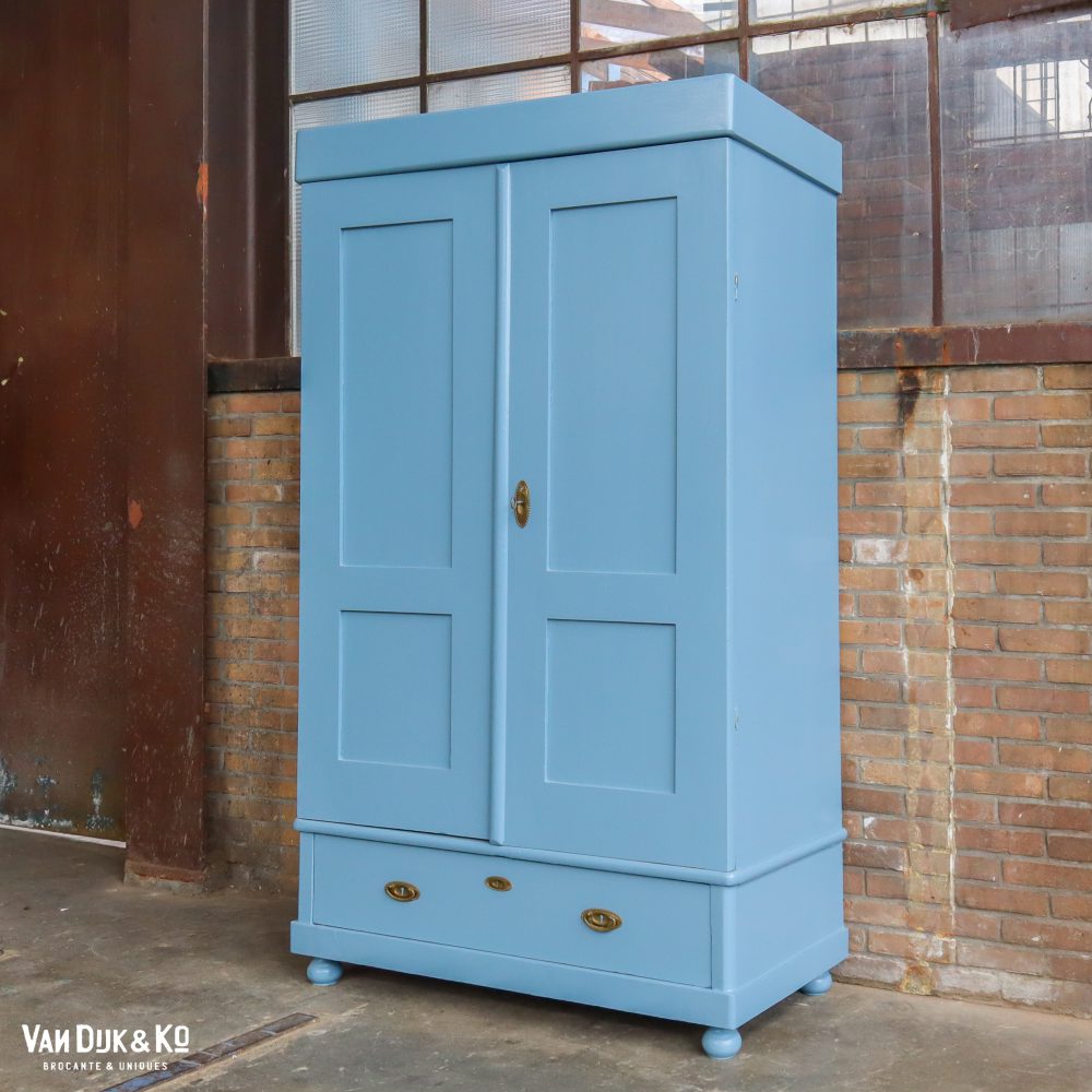 Blauwe linnenkast - Afbeelding 2