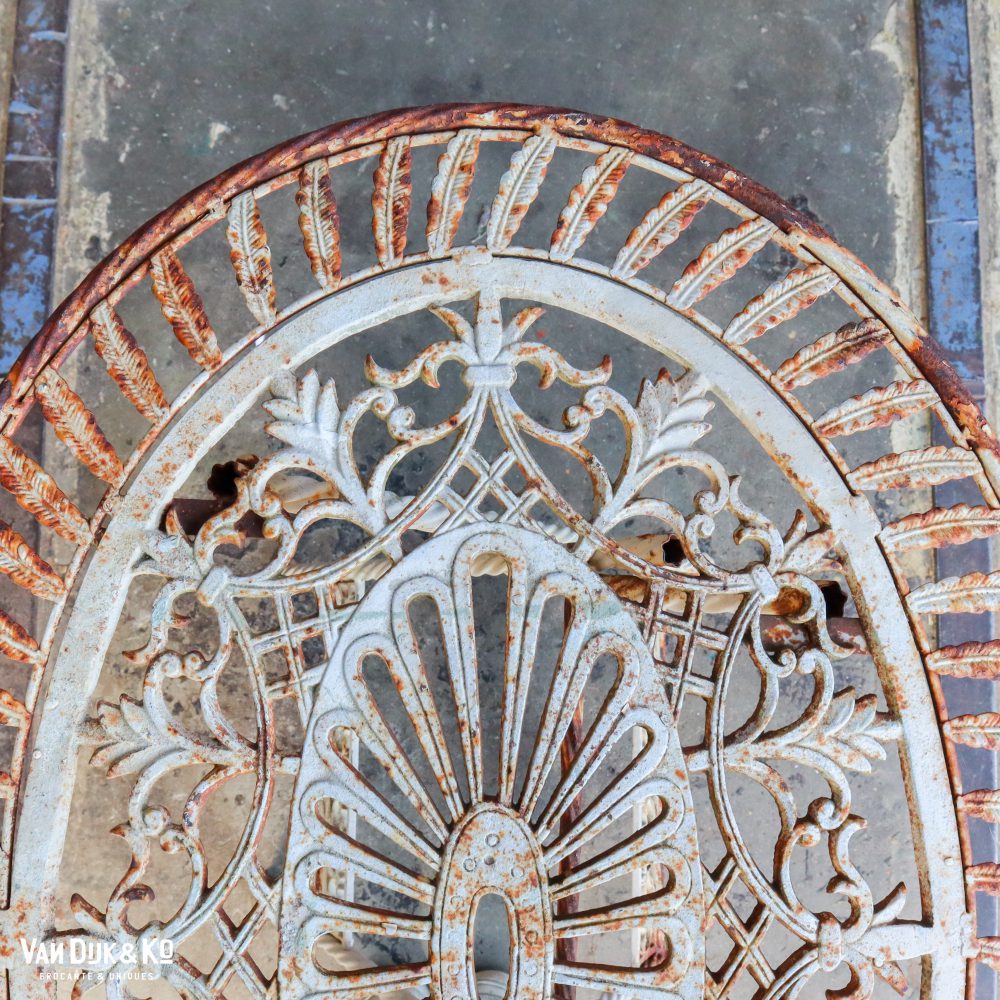 Franse brocante bistroset - Afbeelding 4