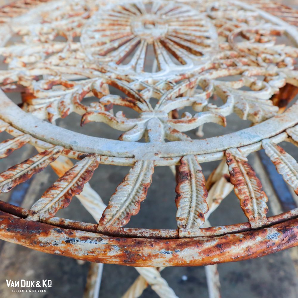 Franse brocante bistroset - Afbeelding 5