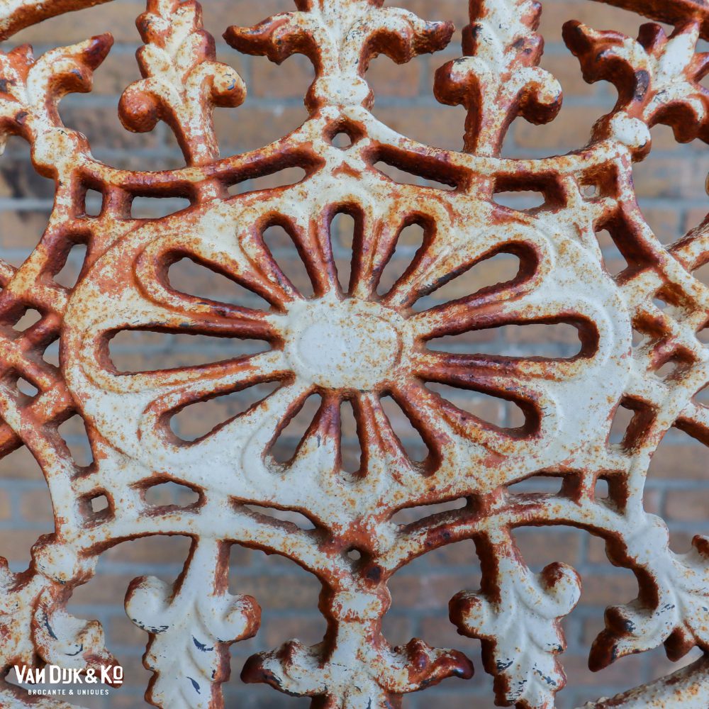 Franse brocante bistroset - Afbeelding 14