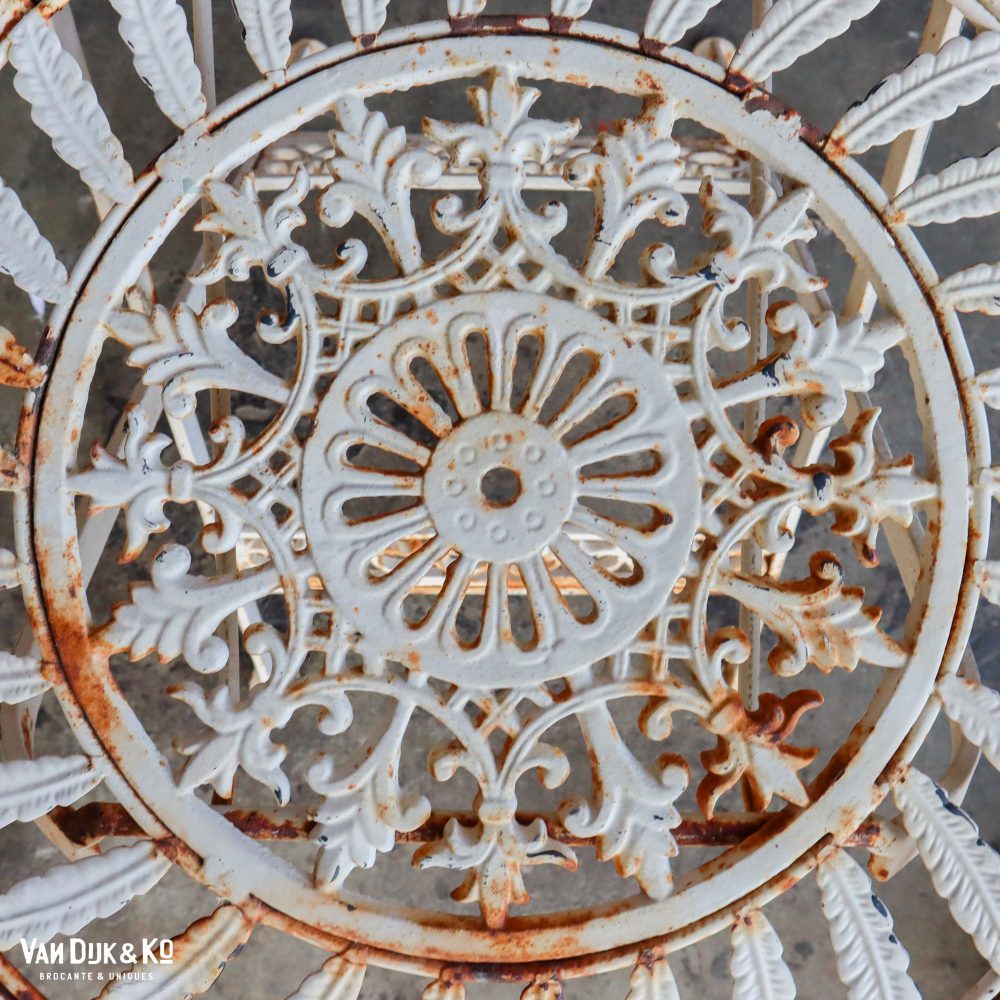 Franse brocante bistroset - Afbeelding 6