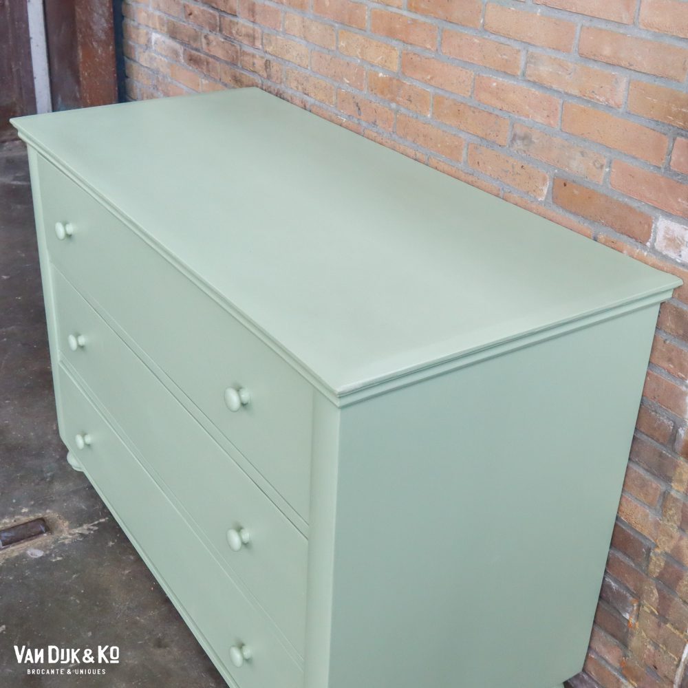 Mintgroene commode - Afbeelding 4