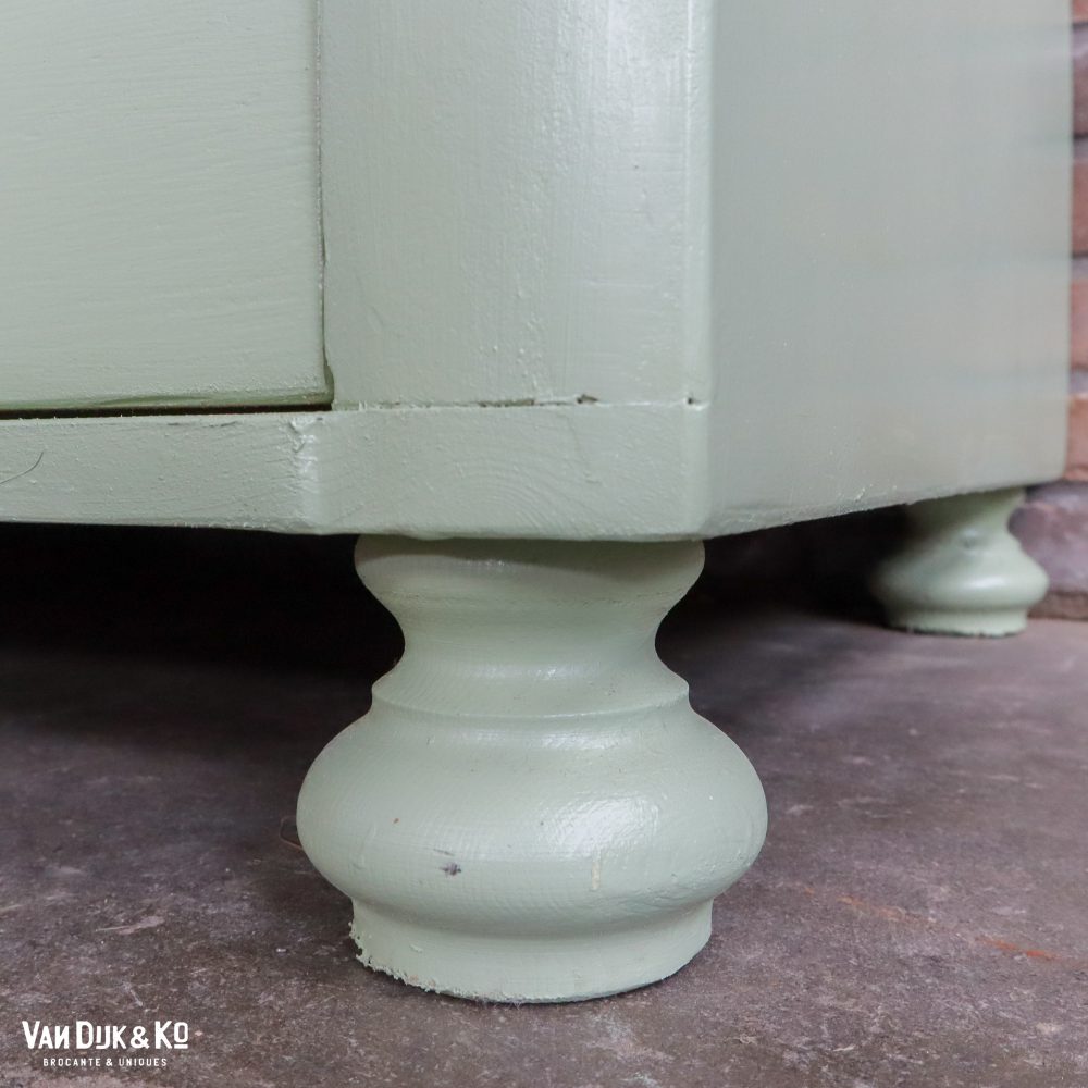 Mintgroene commode - Afbeelding 6