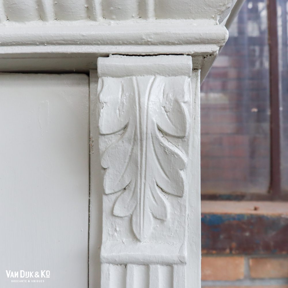 Witte eendeurs linnenkast - Afbeelding 5