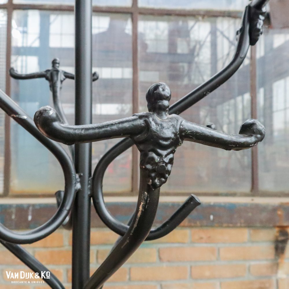 Zwarte metalen kapstok - Afbeelding 4