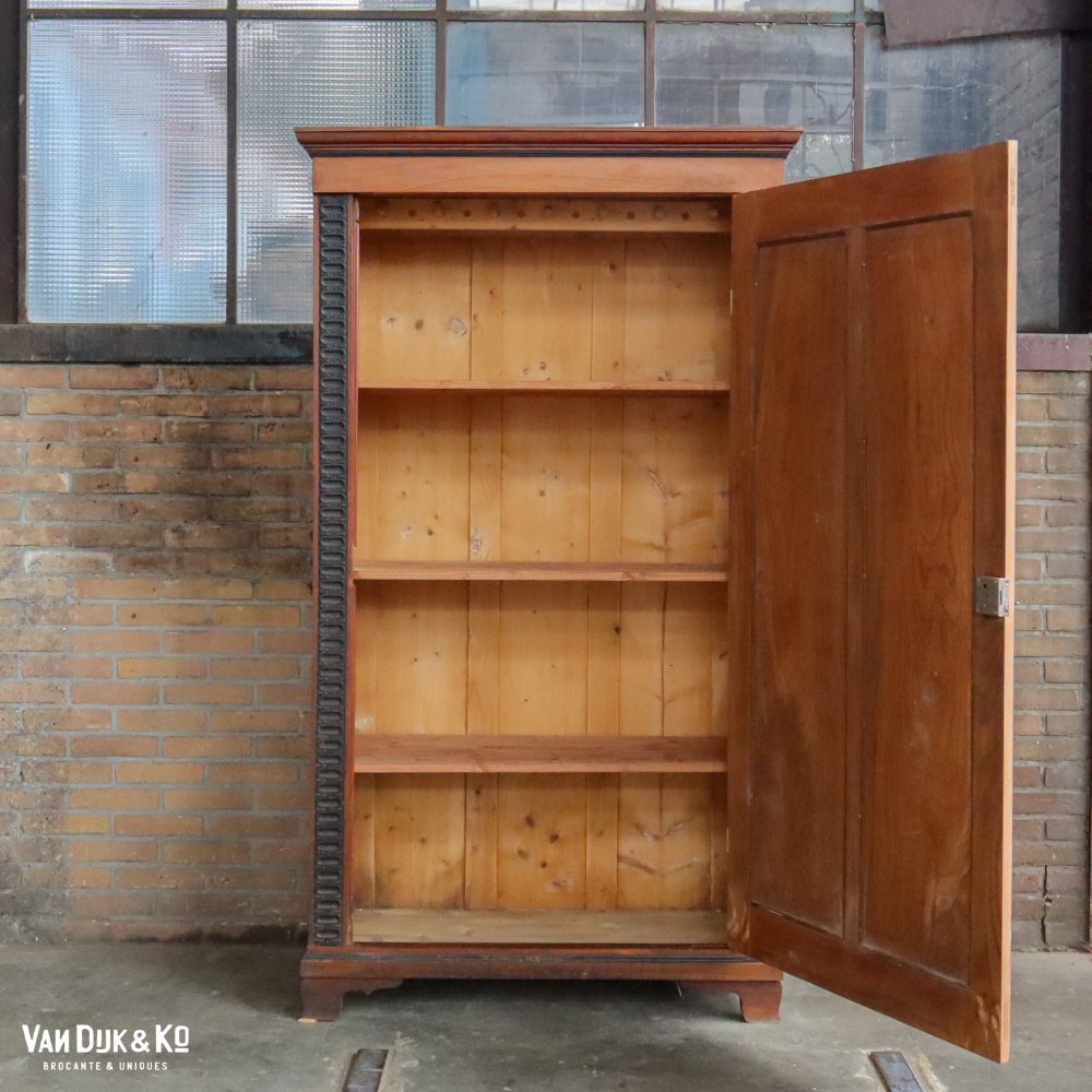 Bruine eendeurs kast - Afbeelding 3