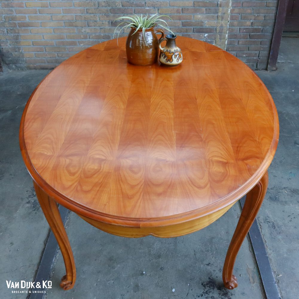 Vintage eettafel - Afbeelding 4