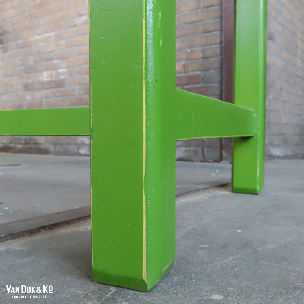 Brocante houten tafel - Afbeelding 6