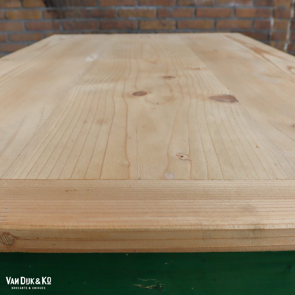 Brocante groene bureau - Afbeelding 6