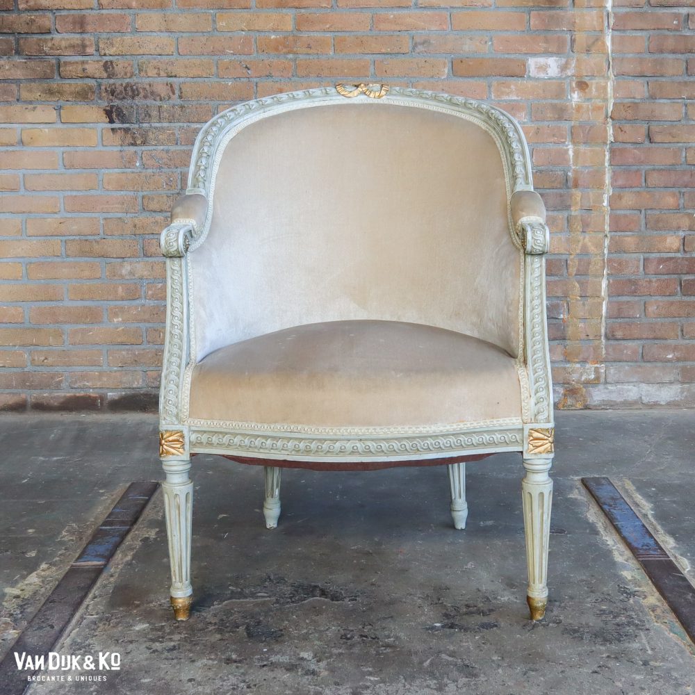 Velours fauteuil