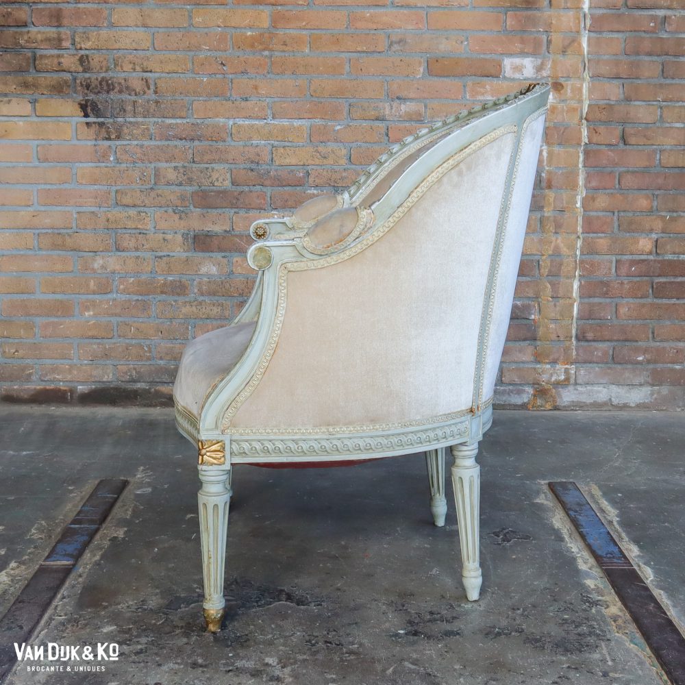 Velours fauteuil - Afbeelding 4