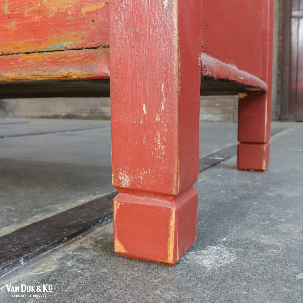 Grote houten klepbank - Afbeelding 14