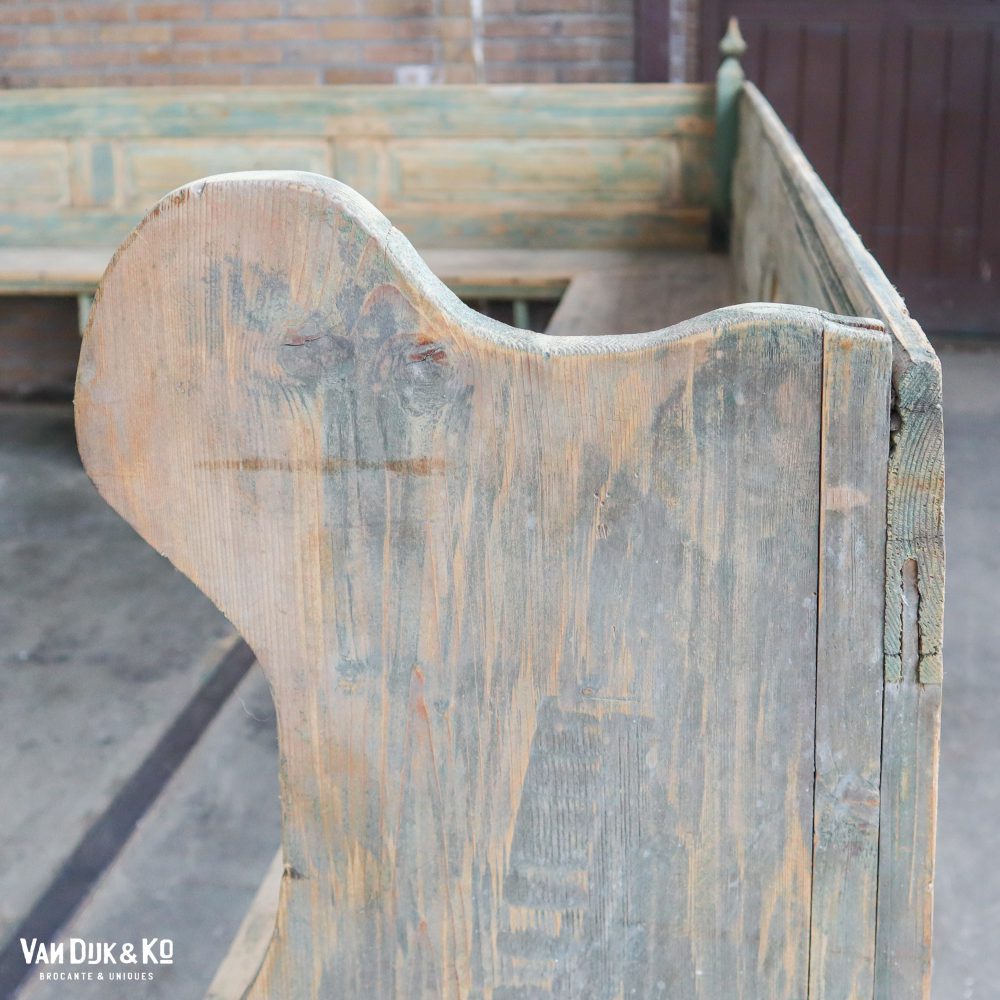 Houten Hongaarse hoekbank - Afbeelding 4