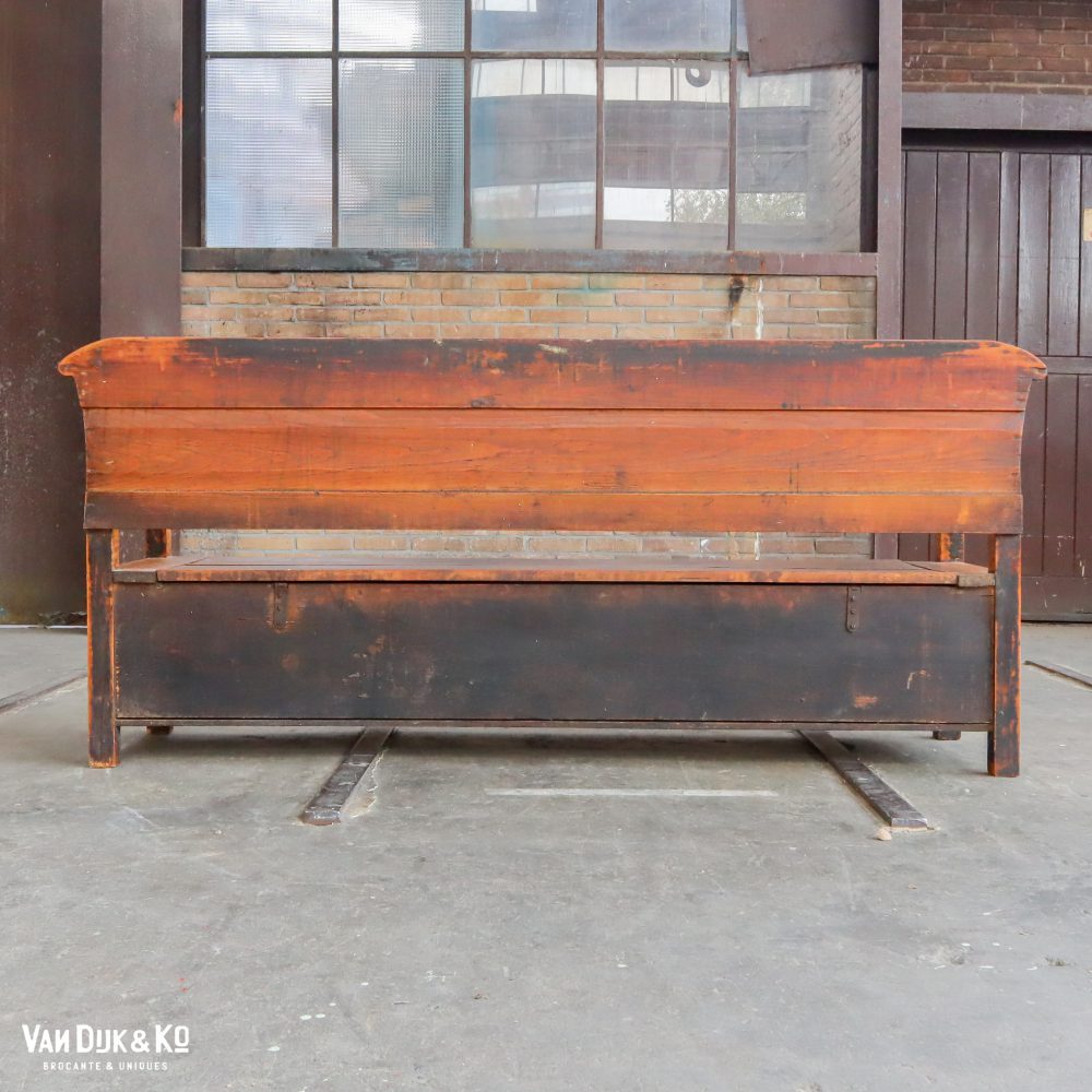 Houten klassieke klepbank - Afbeelding 11