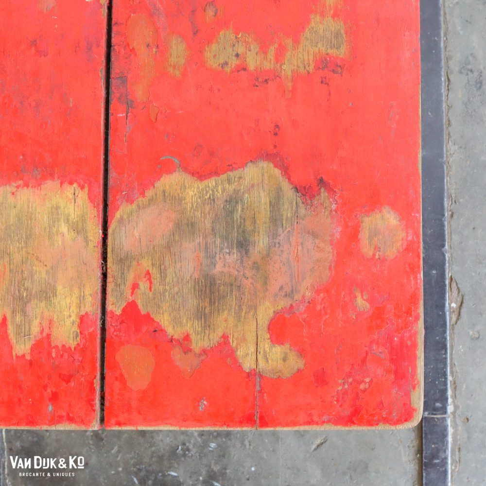 Brocante houten tafel - Afbeelding 5
