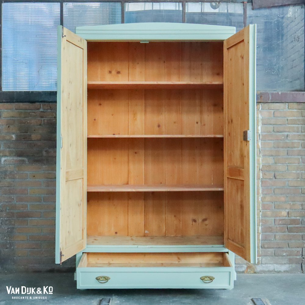 Brocante tweedeurs kast - Afbeelding 3