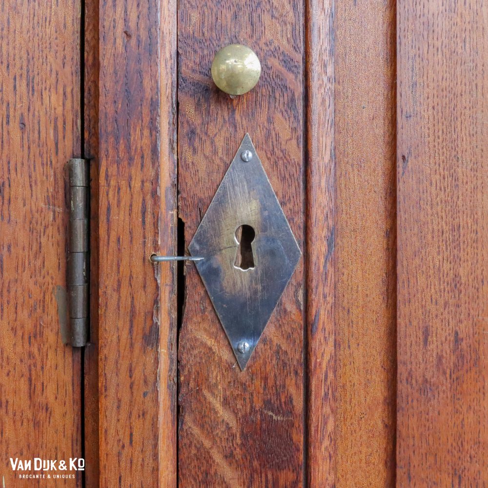 Antiek houten lockerkast - Afbeelding 7