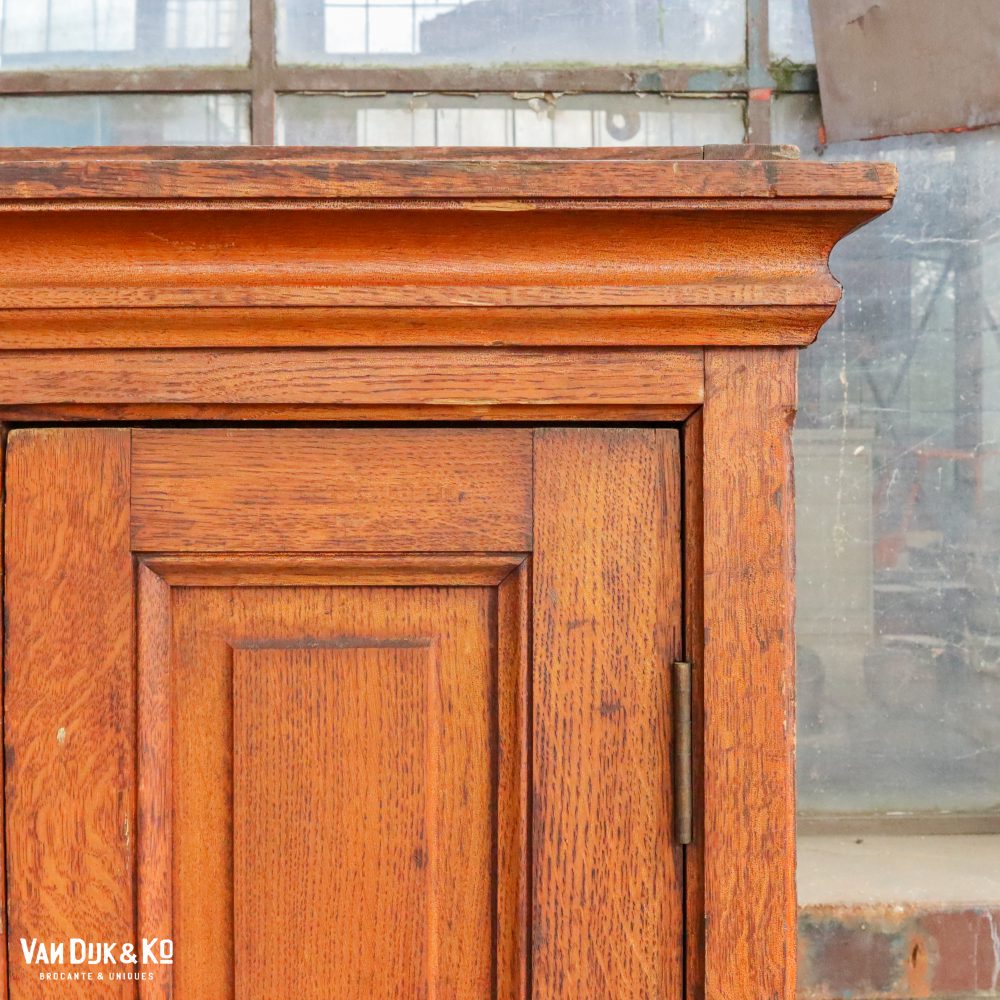 Antiek houten lockerkast - Afbeelding 5