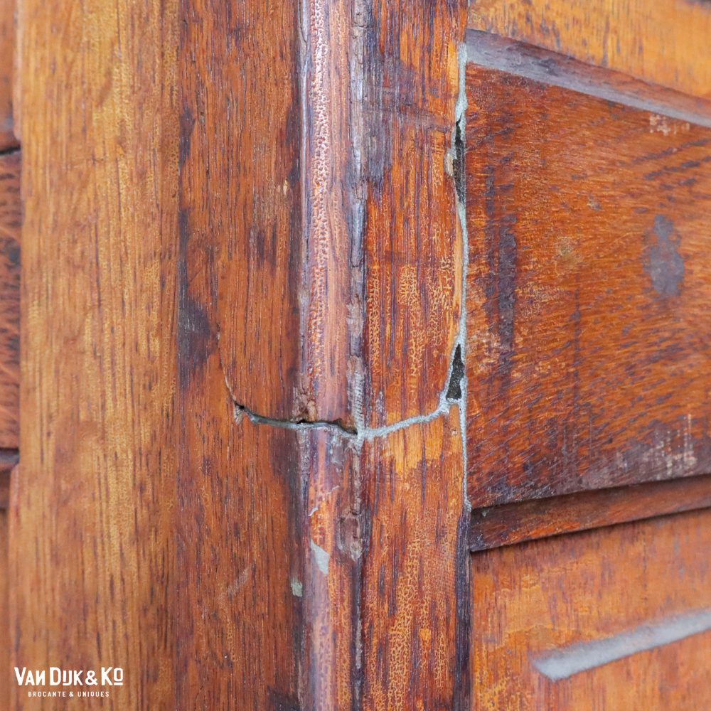 Antiek houten lockerkast - Afbeelding 8