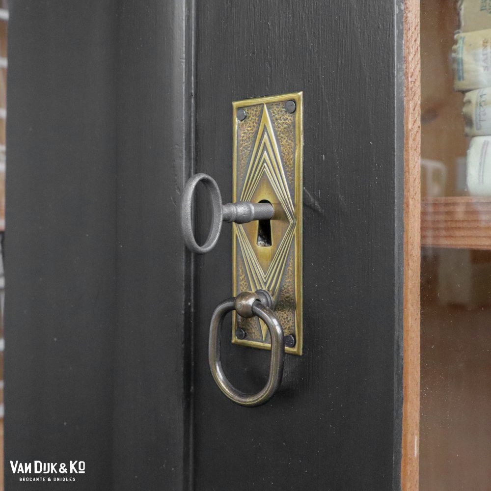Zwarte vitrinekast - Afbeelding 7