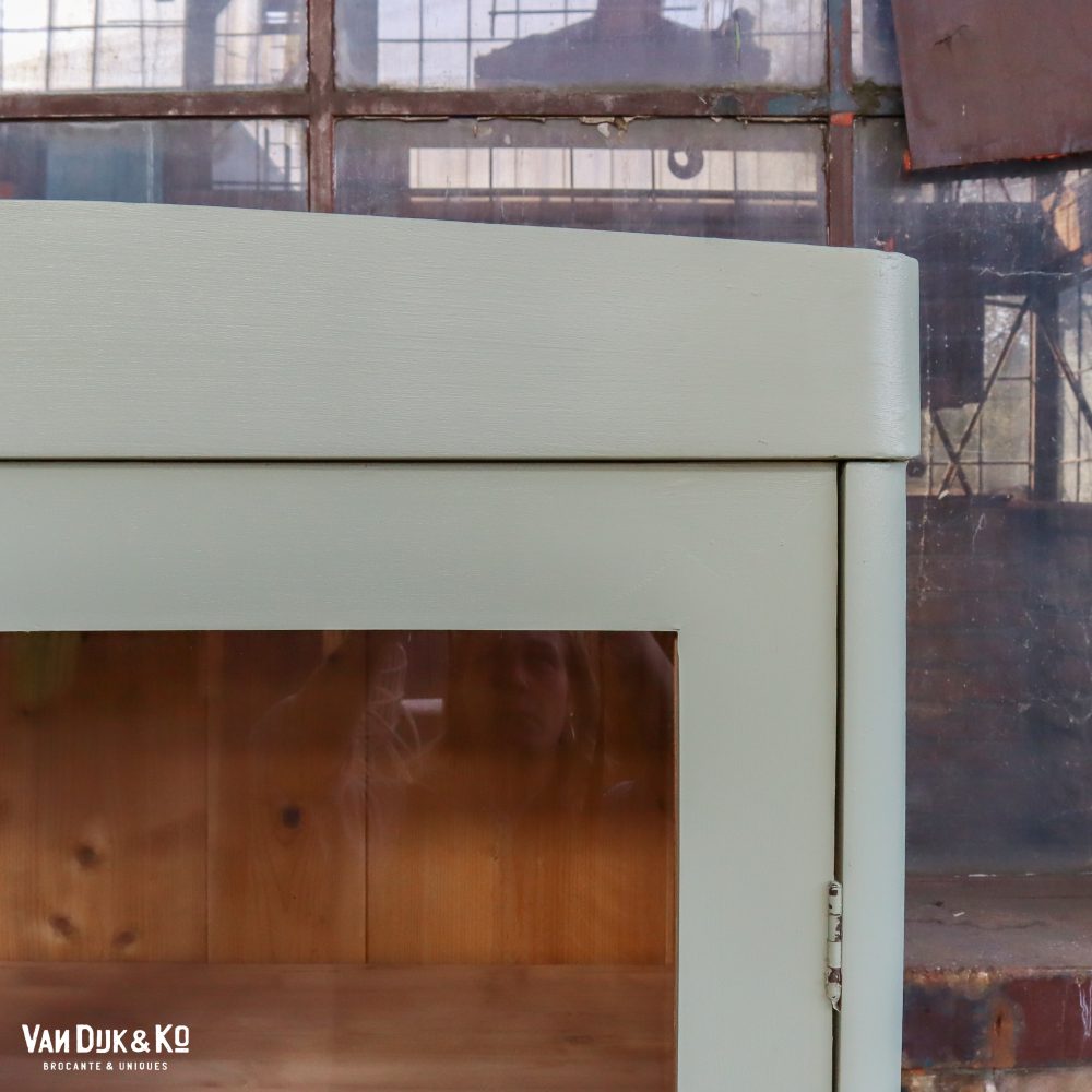Brocante vitrinekast - Afbeelding 5