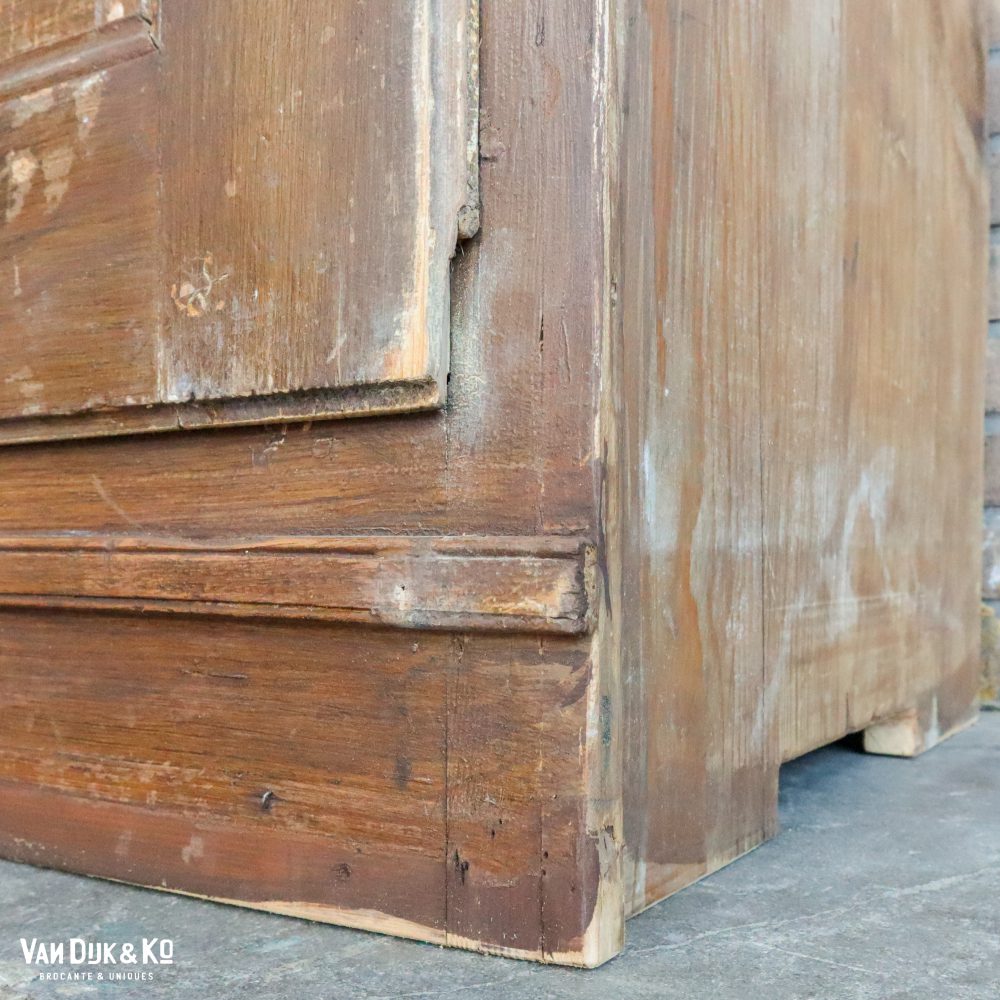 Brocante dichte vakkenkast - Afbeelding 14