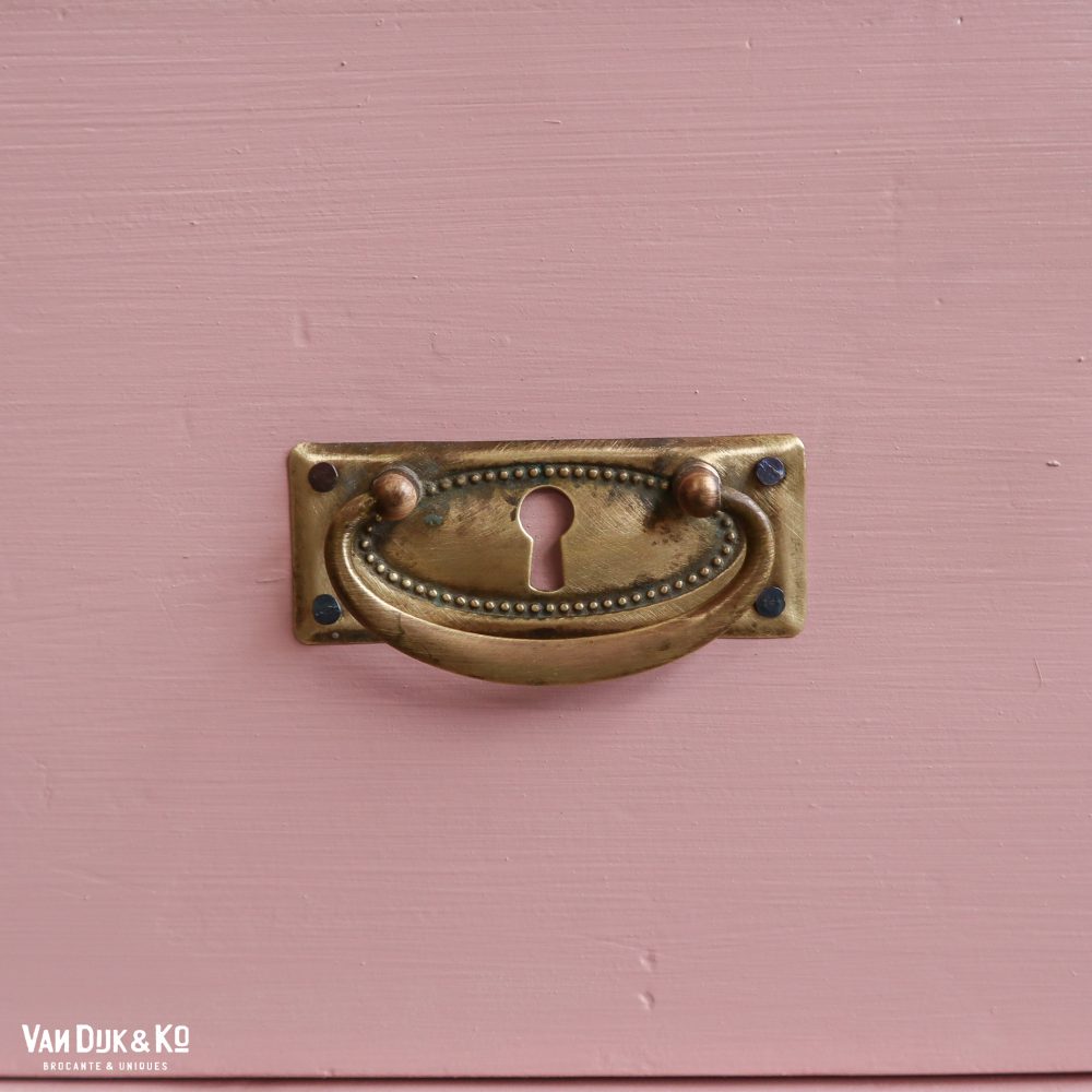 Roze eendeurs linnenkast - Afbeelding 6