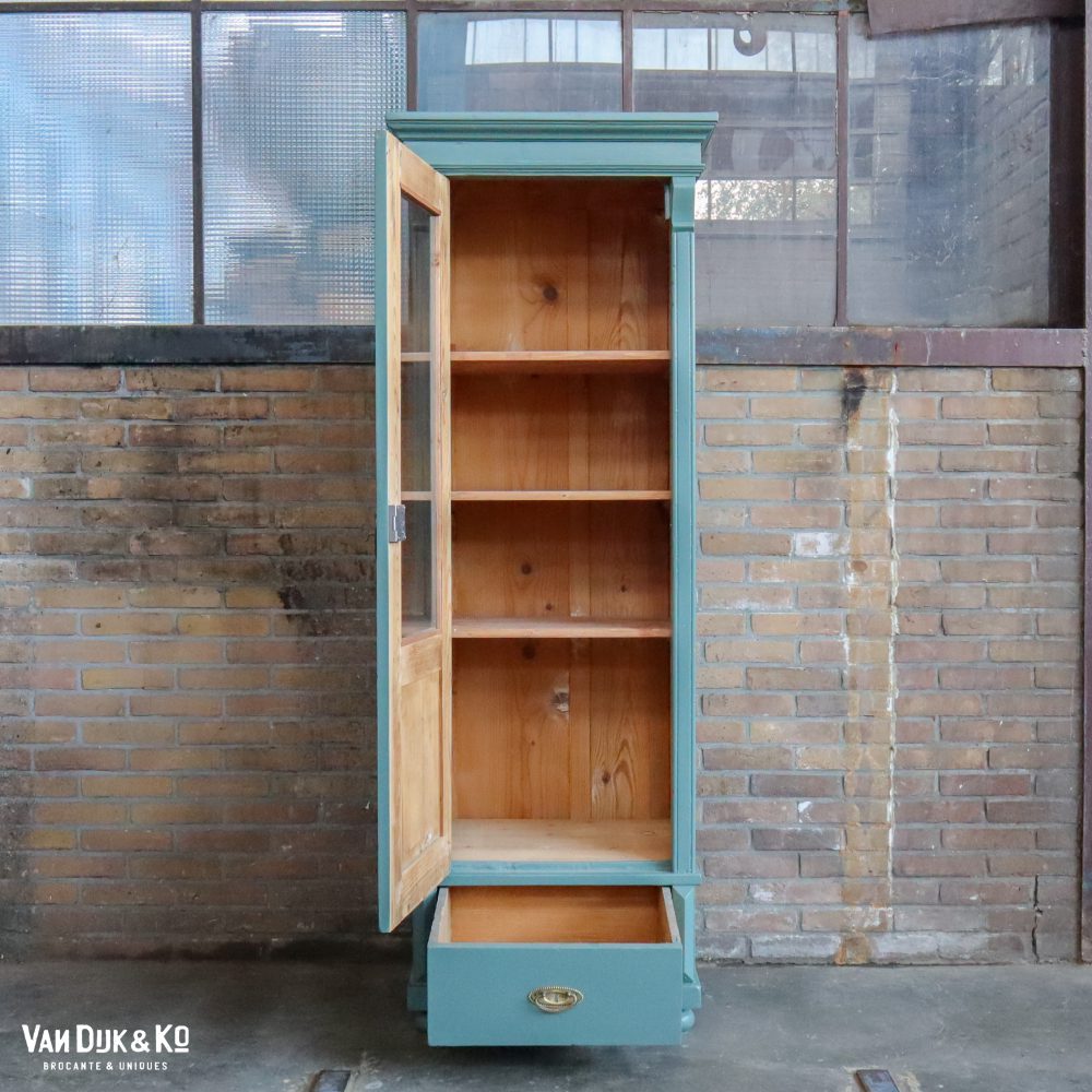Eendeurs vitrinekast - Afbeelding 3