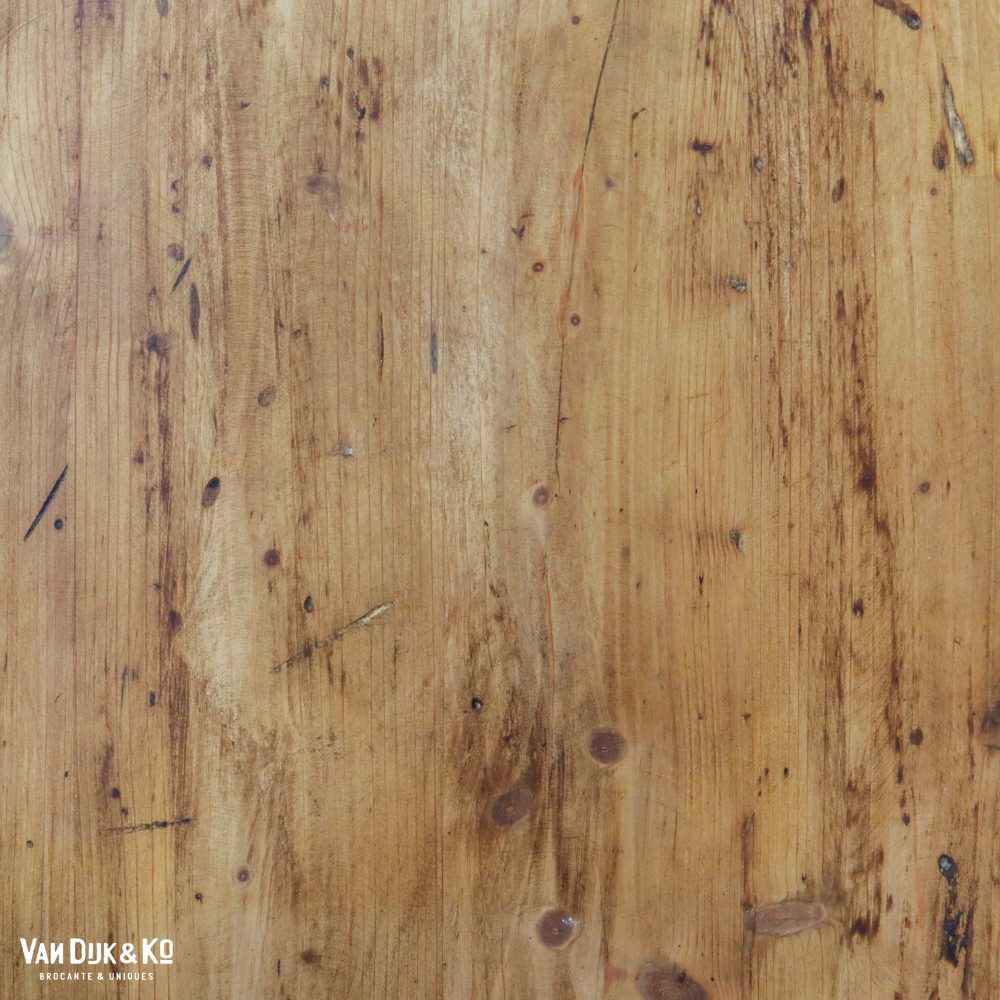 Tafel met zwart metalen frame - Afbeelding 7