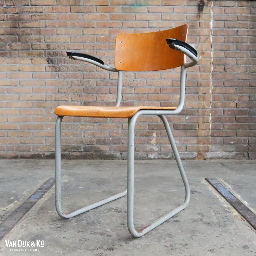 Vintage schoolstoel - Afbeelding 2