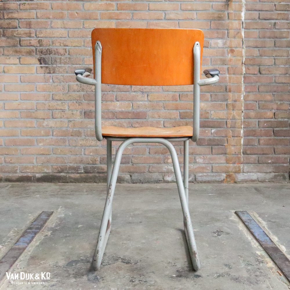 Vintage schoolstoel - Afbeelding 5